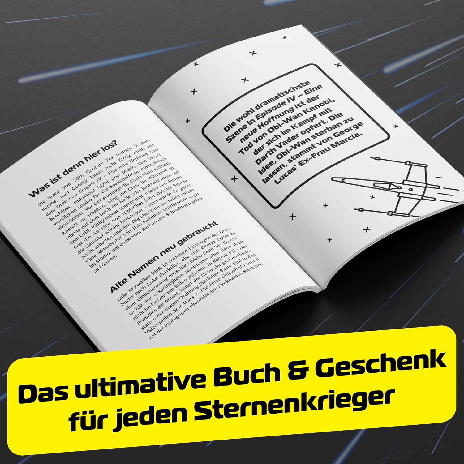 Unnützes Wissen für Star Wars Fans – Die inoffizielle Sammlung: Die unglaublichsten & lustigsten Fakten rund um die Sternen-Saga | Das ultimative Buch & Geschenk für jeden Sternenkrieger