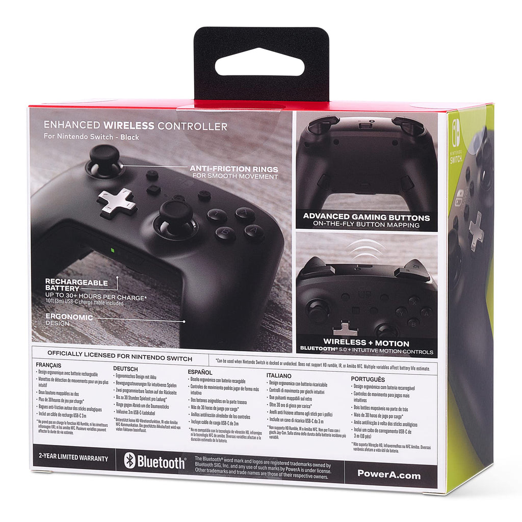 PowerA Enhanced Wireless Controller for Nintendo Switch - Peely, Fortnite, Nintendo Switch - OLED Model, Nintendo Switch Lite, Gamepad, Game Controller, Bluetooth Controller, Officially Licensed