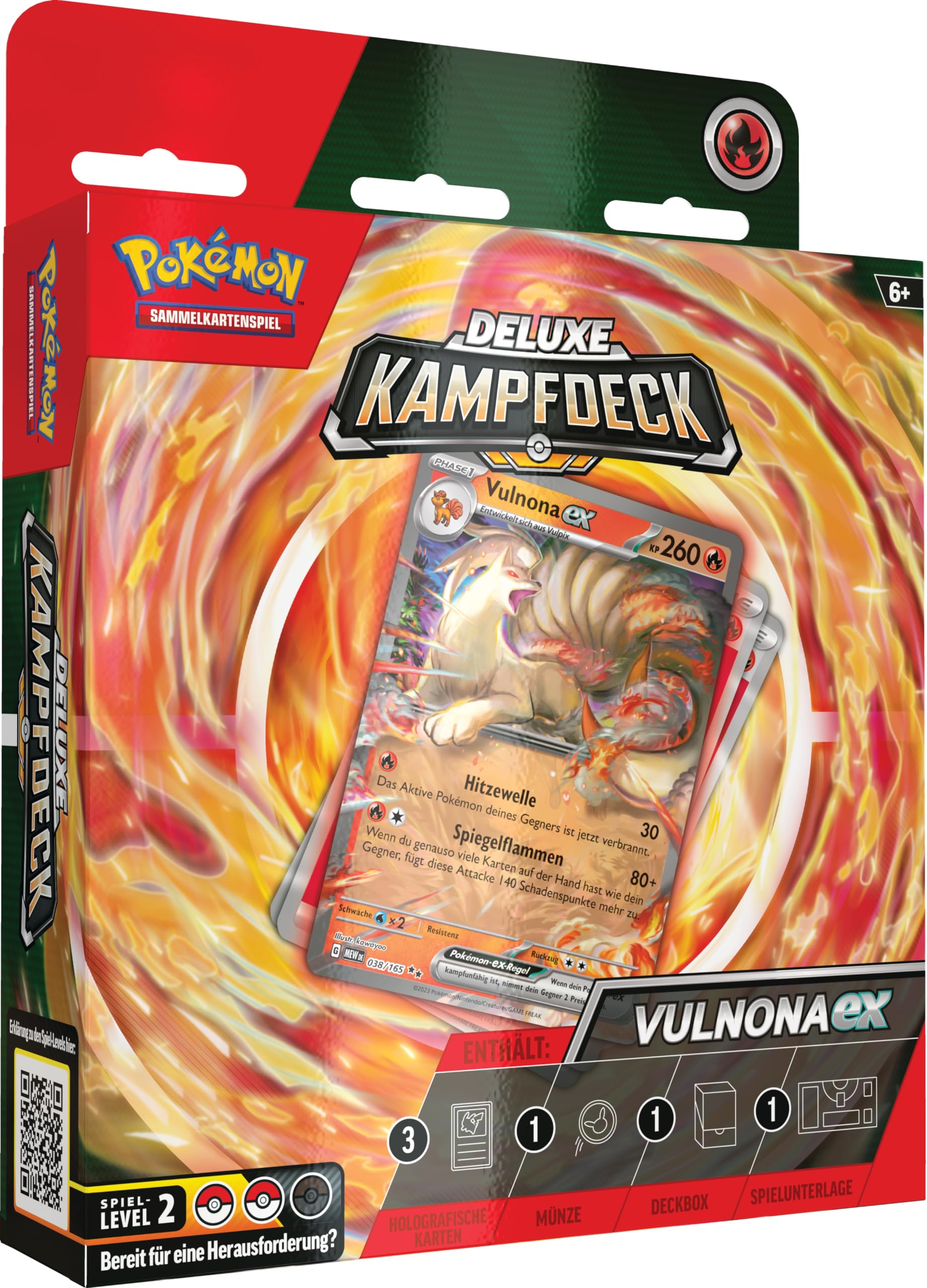 Pokémon-Sammelkartenspiel: Deluxe-Kampfdeck Zapdos-ex (sofort spielbares Deck mit 60 Karten & Zubehör)