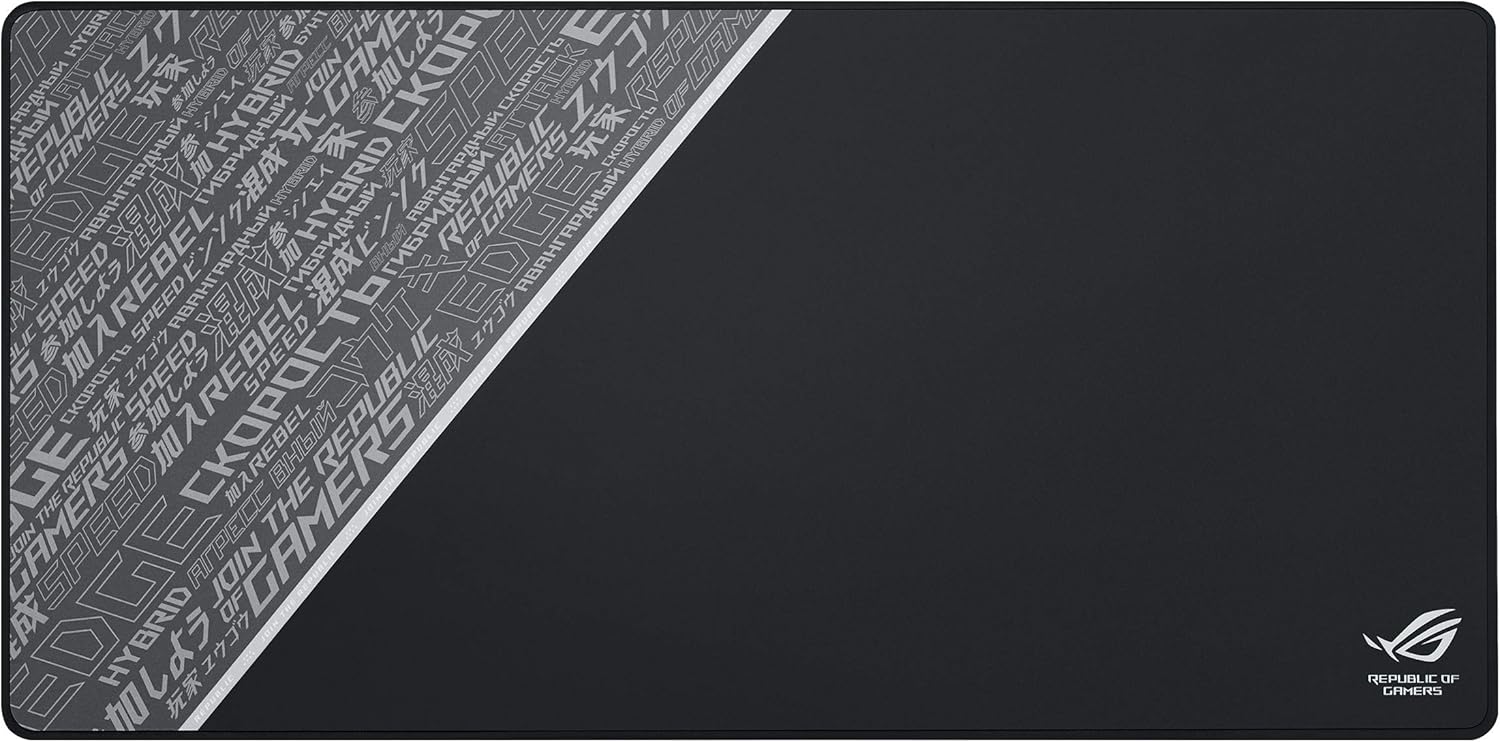Asus ROG Sheath BLK LTD Gaming Mauspad (Tischunterlage, extra groß, rutschfest, langlebig) dunkelgrau