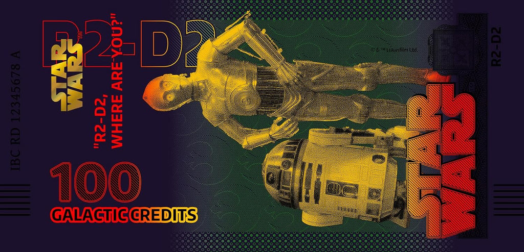 FANTASY CLUB Star Wars Original-Trilogie R2-D2 & C-3PO | Offizielle Merchandising | Limitierte Auflage mit goldenem Hologramm und UV-Effekten