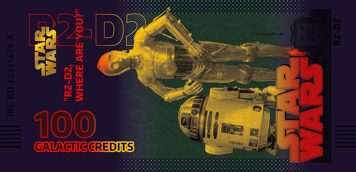 FANTASY CLUB Star Wars Original-Trilogie R2-D2 & C-3PO | Offizielle Merchandising | Limitierte Auflage mit goldenem Hologramm und UV-Effekten
