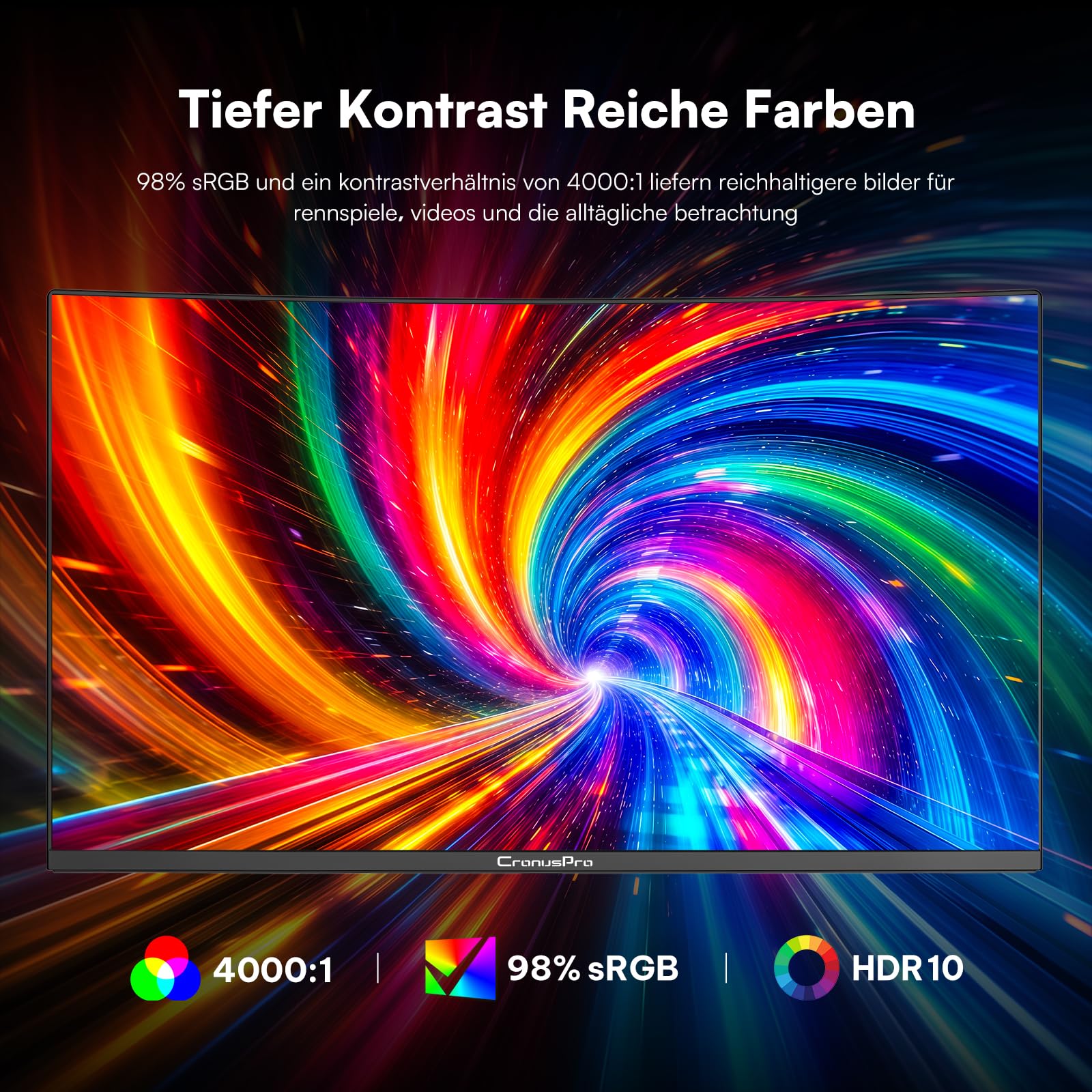 34 Zoll Ultrawide Curved Gaming Monitor, 165Hz, 1ms MPRT, UWQHD