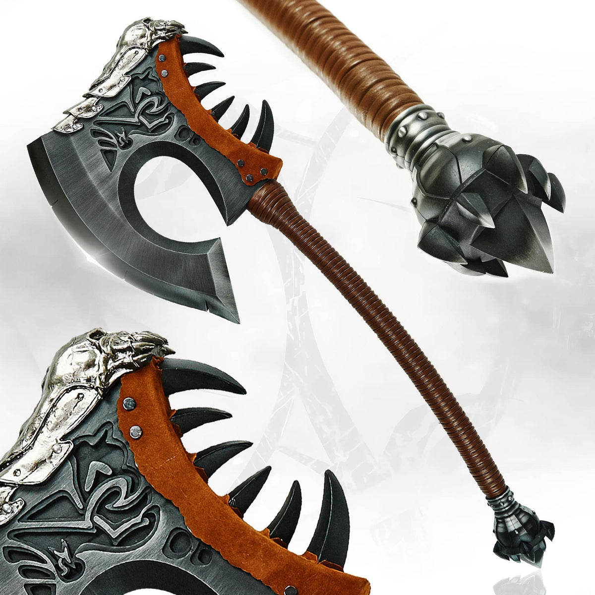 Swords and more Frostmourne Schwert Replik, Lich King Frostmourne Schwert Replikat 106 cm, World of Warcraft, Gaming Deko, Schwert aus Metall für Wow Cosplay, Deko Schwert & Gamer Geschenk