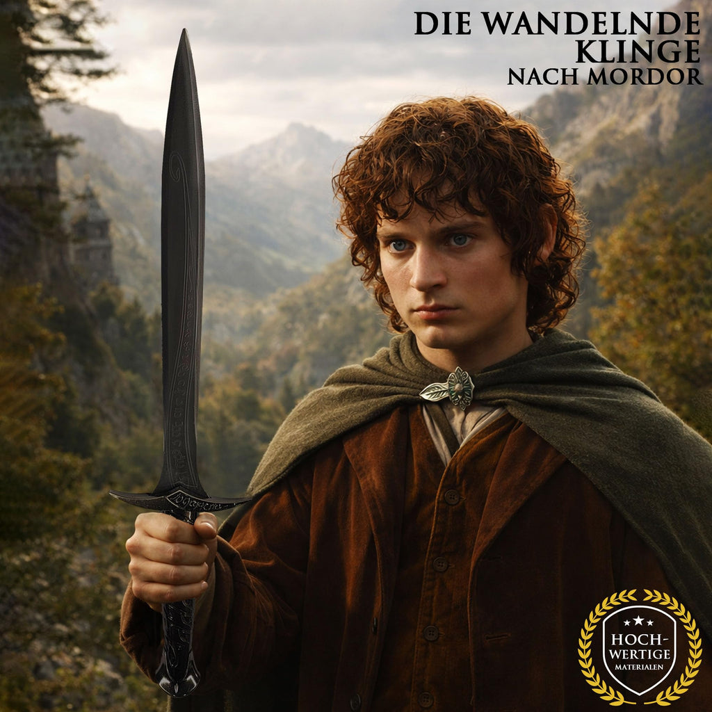 Der Herr der Ringe - LOTR Schwert, Filmschwert, echt, aus Stahl, Der Hobbit, Zauberer Merch, Aragorn Sword, Deko für Sammler und als Geschenk