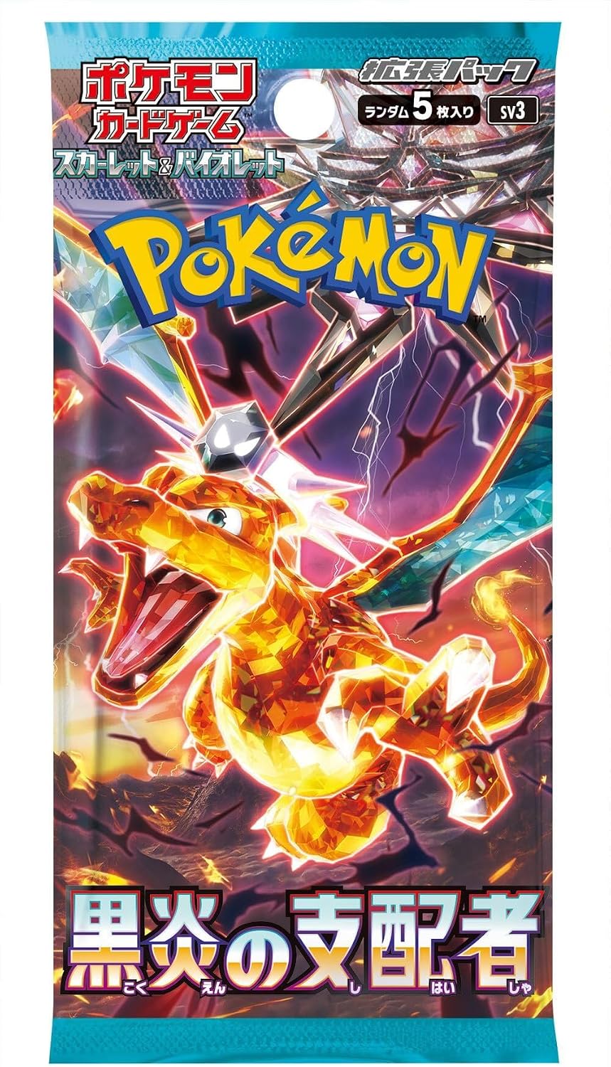 Pokémon Scarlet & Violet Ruler of Black Flame (sv3) Booster - JPN