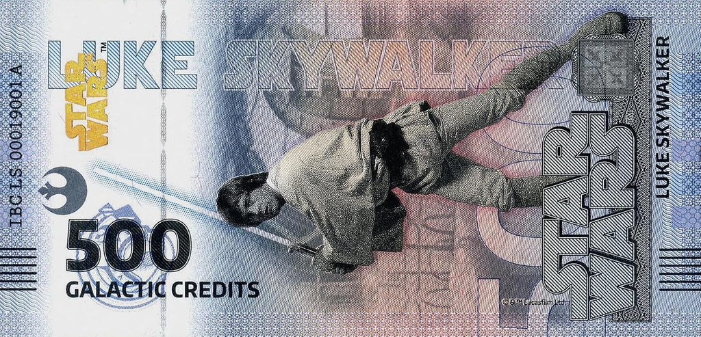 FANTASY CLUB Star Wars Original Luke Skywalker Trilogie | Offizielles Merchandising | Limitierte Auflage mit goldenem Hologramm und UV-Effekten
