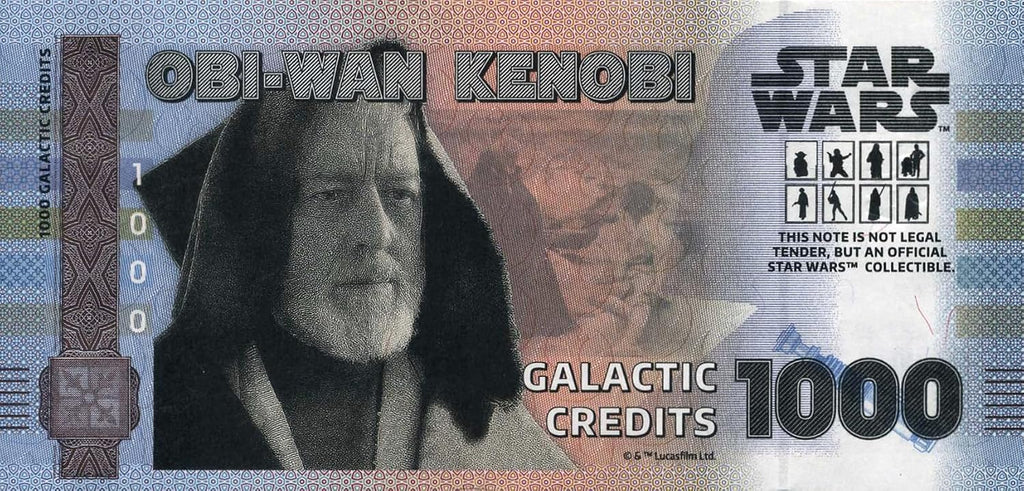 FANTASY CLUB Star Wars Trilogie Original OBI WAN Kenobi | Offizielles Merchandising | Limitierte Auflage mit goldenem Hologramm und UV-Effekten