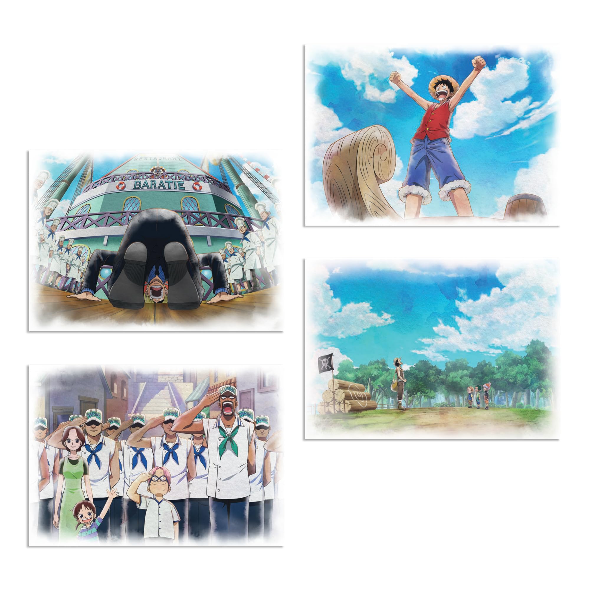 Panini One Piece Trading Cards 25TH Anniversary Box with 18 Packs (8 Cards), 004897BOX18F