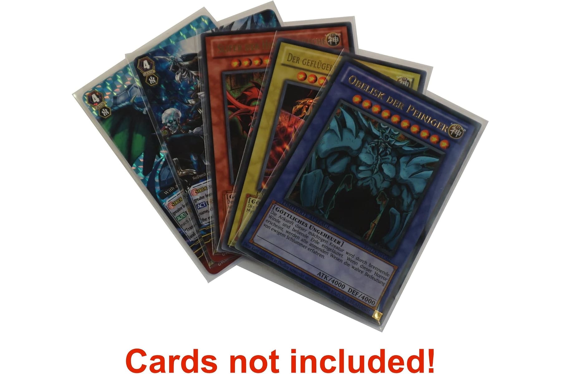 YuGiOh Structure Deck Legend of the Crystal Beasts | DEUTSCH | Yu-Gi-Oh! Karten NEU GÜNSTIG | + Arkero-G 50 Small Soft Sleeves japanische Kartenhüllen