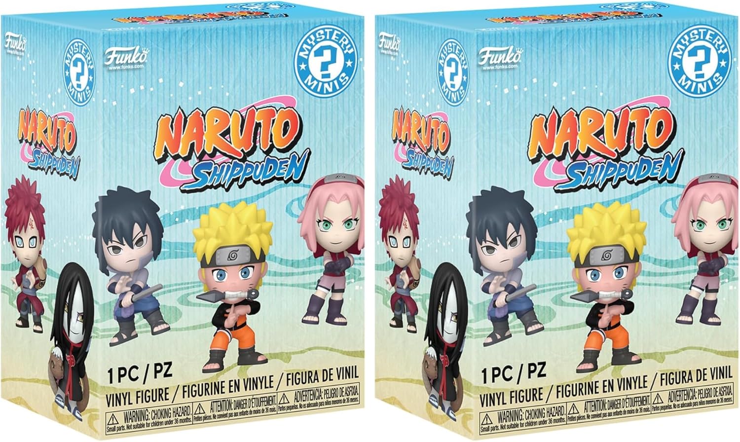 Funko Mystery Mini - Naruto - 1 of 12 to Collect - Styles Vary- Vinyl-Sammelfigur - Geschenkidee - Offizielle Handelswaren - Spielzeug Für Kinder und Erwachsene - Anime Fans und Display