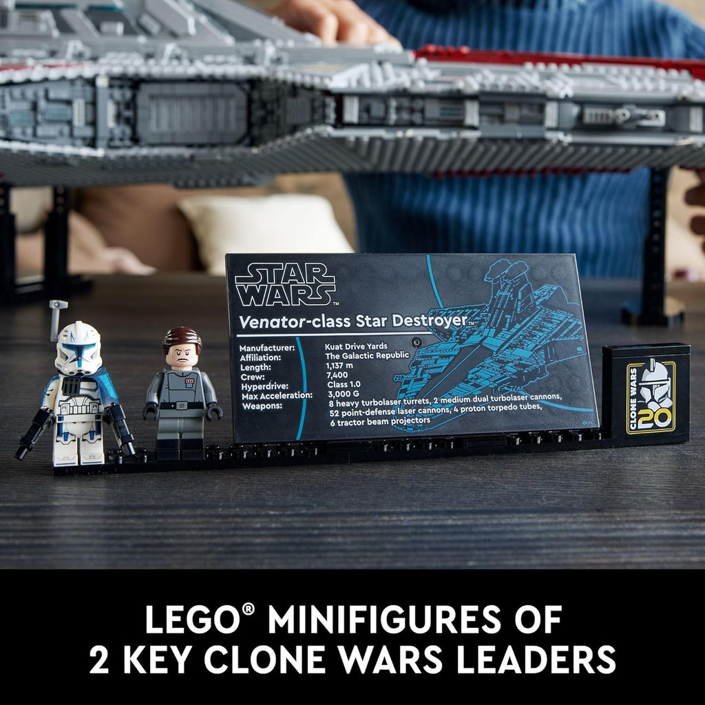 Lego 75367 Star Wars UCS Angriffskreuzer der Venator-Klasse Republik