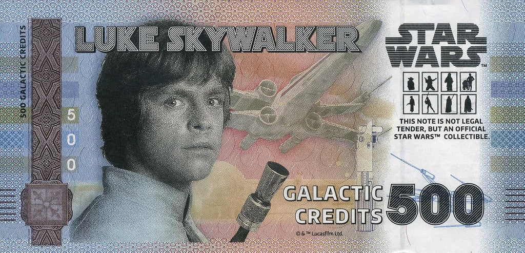 FANTASY CLUB Star Wars Original Luke Skywalker Trilogie | Offizielles Merchandising | Limitierte Auflage mit goldenem Hologramm und UV-Effekten