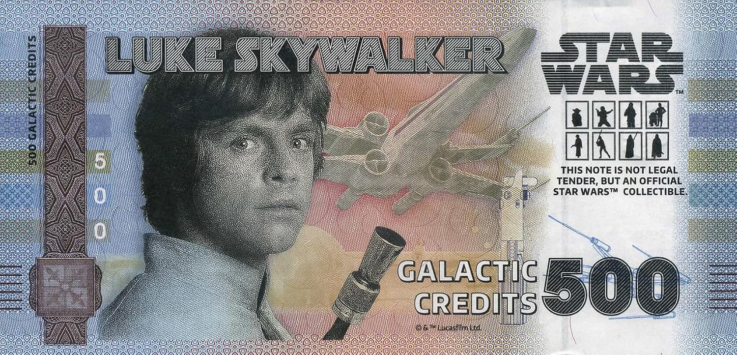FANTASY CLUB Star Wars Original Luke Skywalker Trilogie | Offizielles Merchandising | Limitierte Auflage mit goldenem Hologramm und UV-Effekten