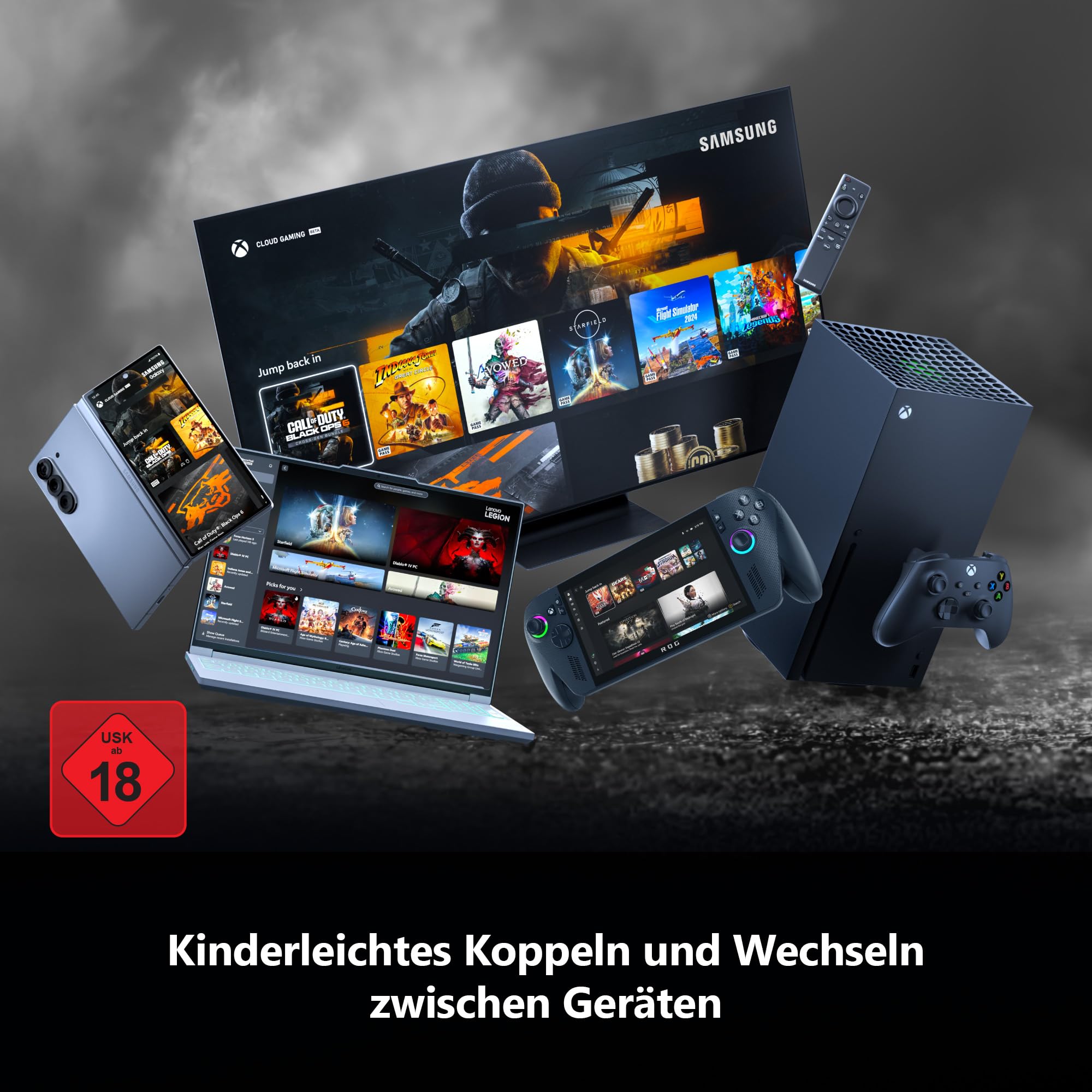 Xbox Wireless Controller – Storm Breaker Special Edition Series X|S, One, PC und cloudfähige Geräte