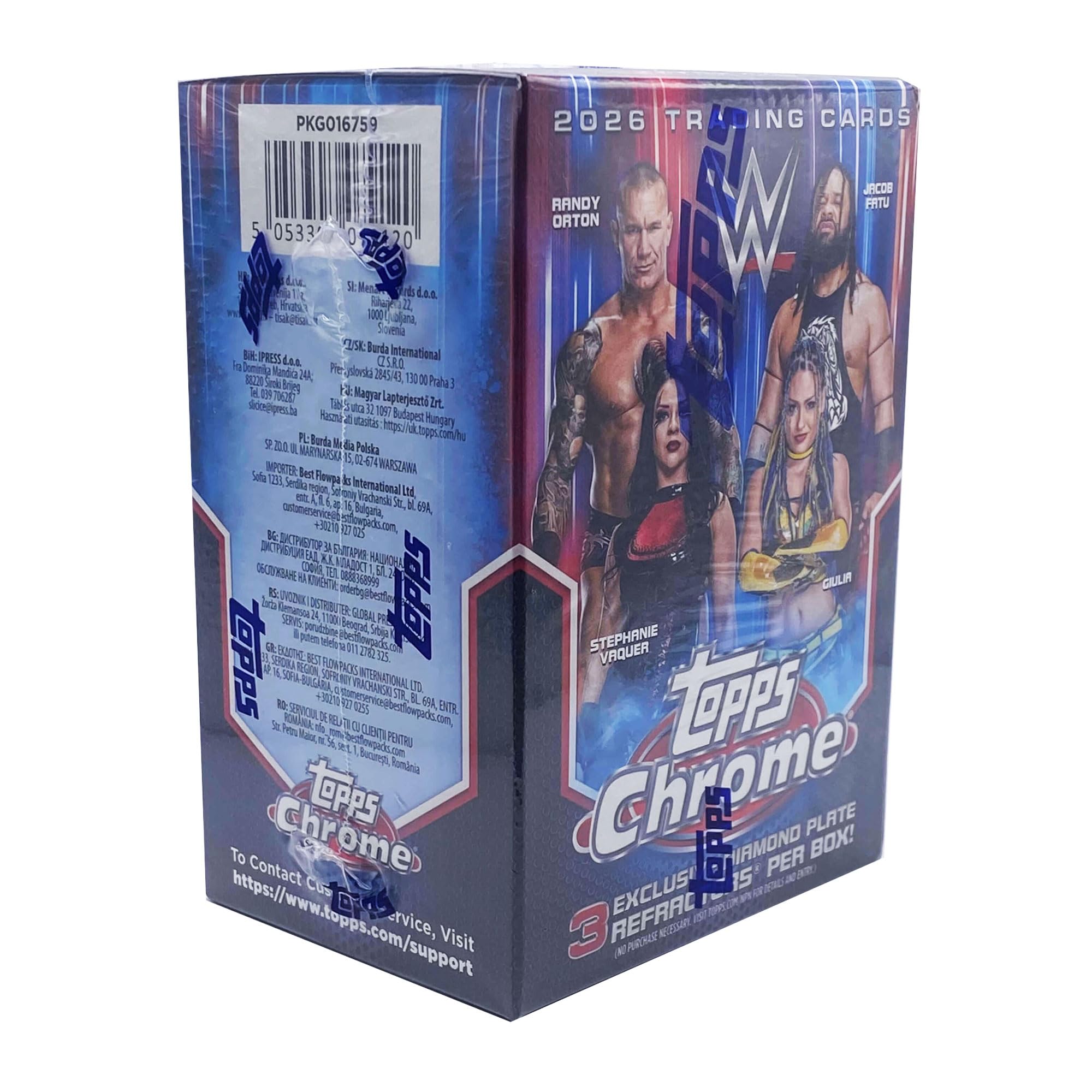 Topps Hoops 2025 2026 Value Box Basketball NBA & Card Up Sleeve