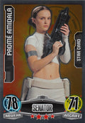 Star Wars Force Attax Movie Cards Einzelkarte 203 Padme Amidala Star-Karte deutsch