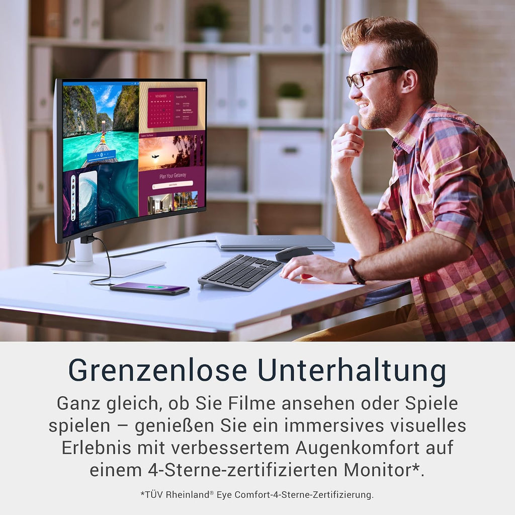 Dell 34 Plus USB-C Monitor - S3425DW, WQHD (3440x1440), 120Hz, VA, 1ms