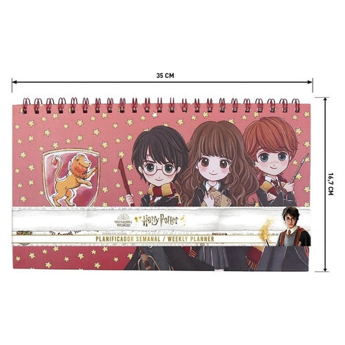 Weekly Planner Harry Potter (35 x 16,7 x 1 cm)