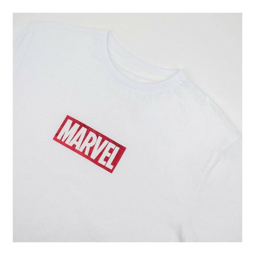 👕 Marvel Men's T-Shirt - White for Adults