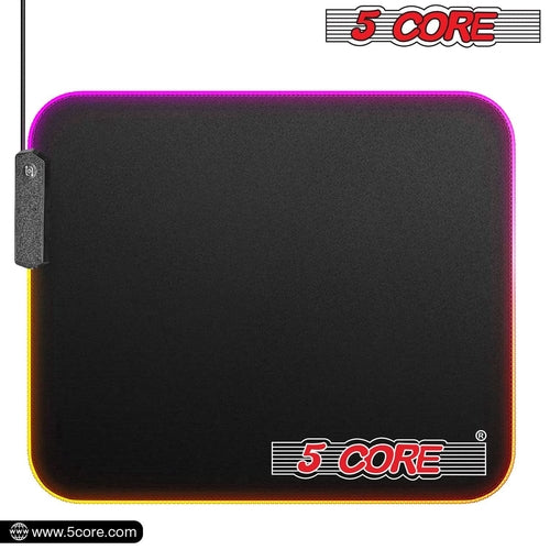 5Core RGB Gaming Mouse Pad - 12 Lighting Effects for Your Gaming Setup