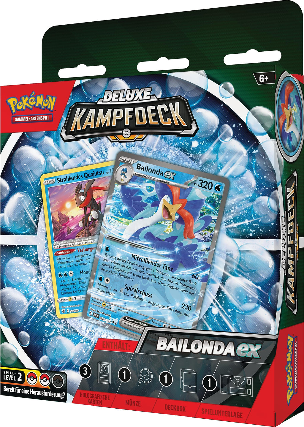 Pokémon-Sammelkartenspiel: Deluxe-Kampfdeck Zapdos-ex (sofort spielbares Deck mit 60 Karten & Zubehör)