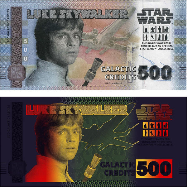 FANTASY CLUB Star Wars Original Luke Skywalker Trilogie | Offizielles Merchandising | Limitierte Auflage mit goldenem Hologramm und UV-Effekten