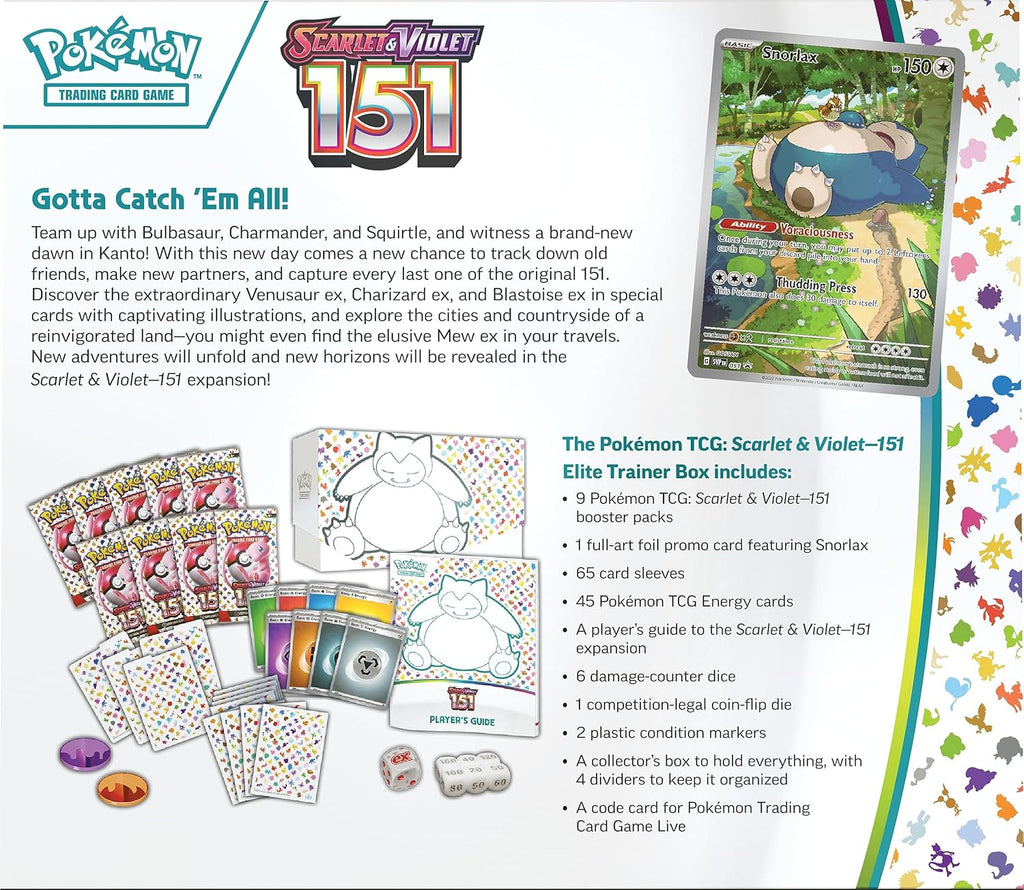 Pokémon TCG: Scarlet & Violet - 151 Elite Trainer Box - EN