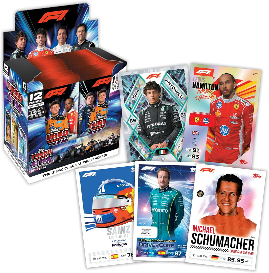 Topps Formula 1 2026 Turbo Attax - Full Box