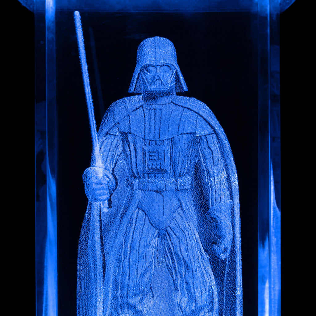 Paladone Darth Vader Holographisches Licht, Star Wars Sammlerlampe, Star Wars-Raumdekoration