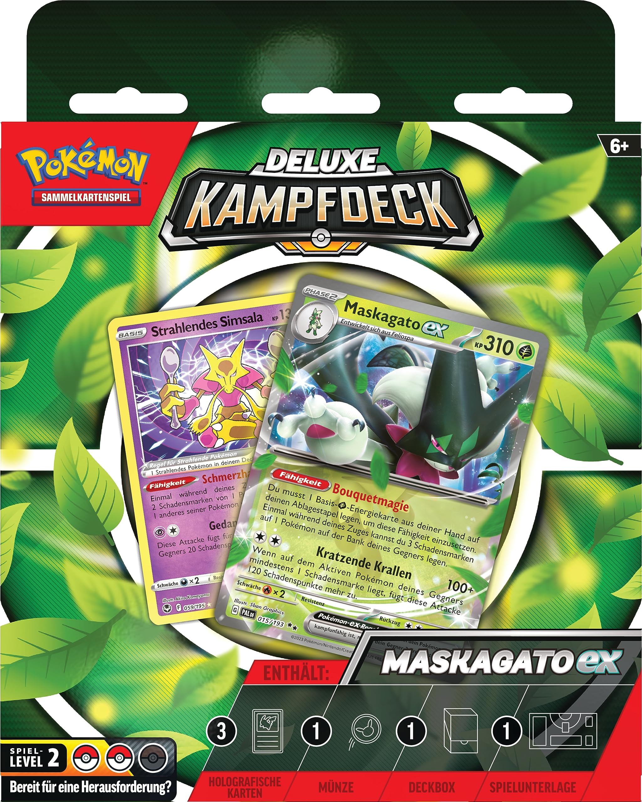 Pokémon-Sammelkartenspiel: Deluxe-Kampfdeck Zapdos-ex (sofort spielbares Deck mit 60 Karten & Zubehör)