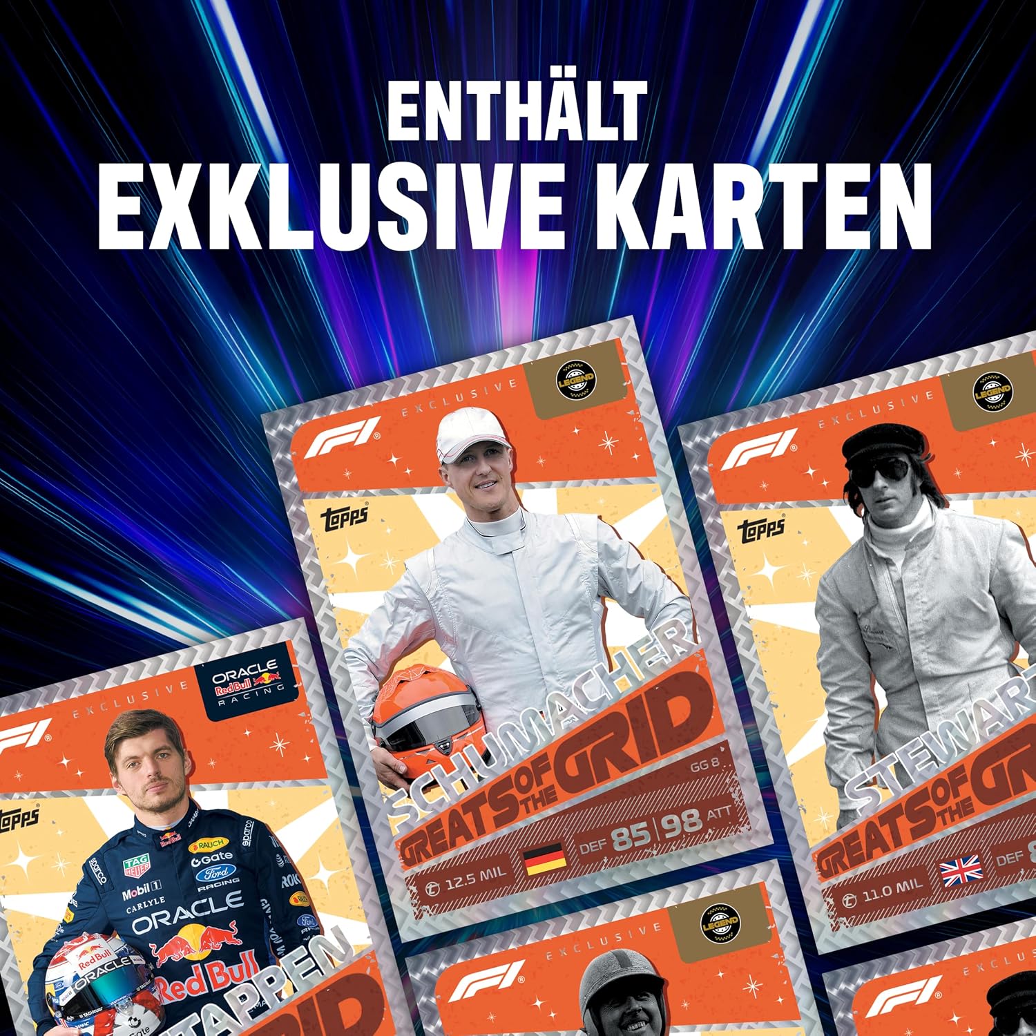 Topps Formula 1 2026 Turbo Attax - Super Tin - Greats of the Grid