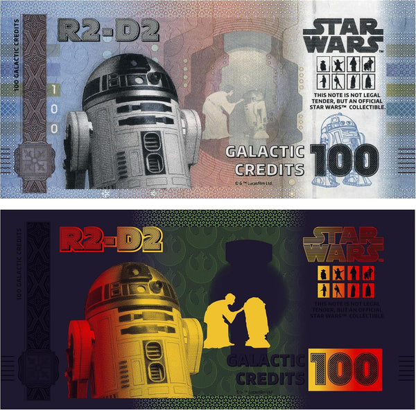 FANTASY CLUB Star Wars Original-Trilogie R2-D2 & C-3PO | Offizielle Merchandising | Limitierte Auflage mit goldenem Hologramm und UV-Effekten