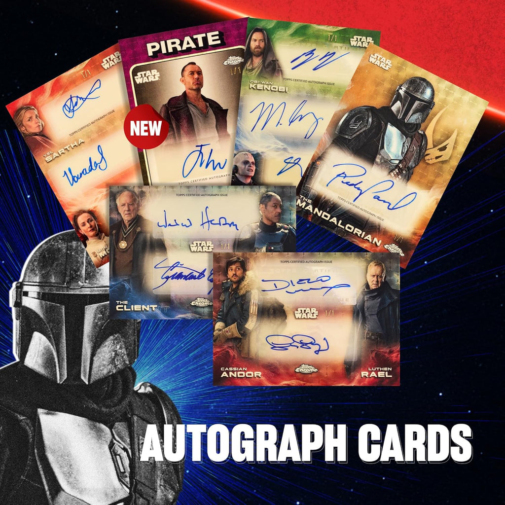 2025 Topps Chrome Star Wars - Factory Sealed - Value Box