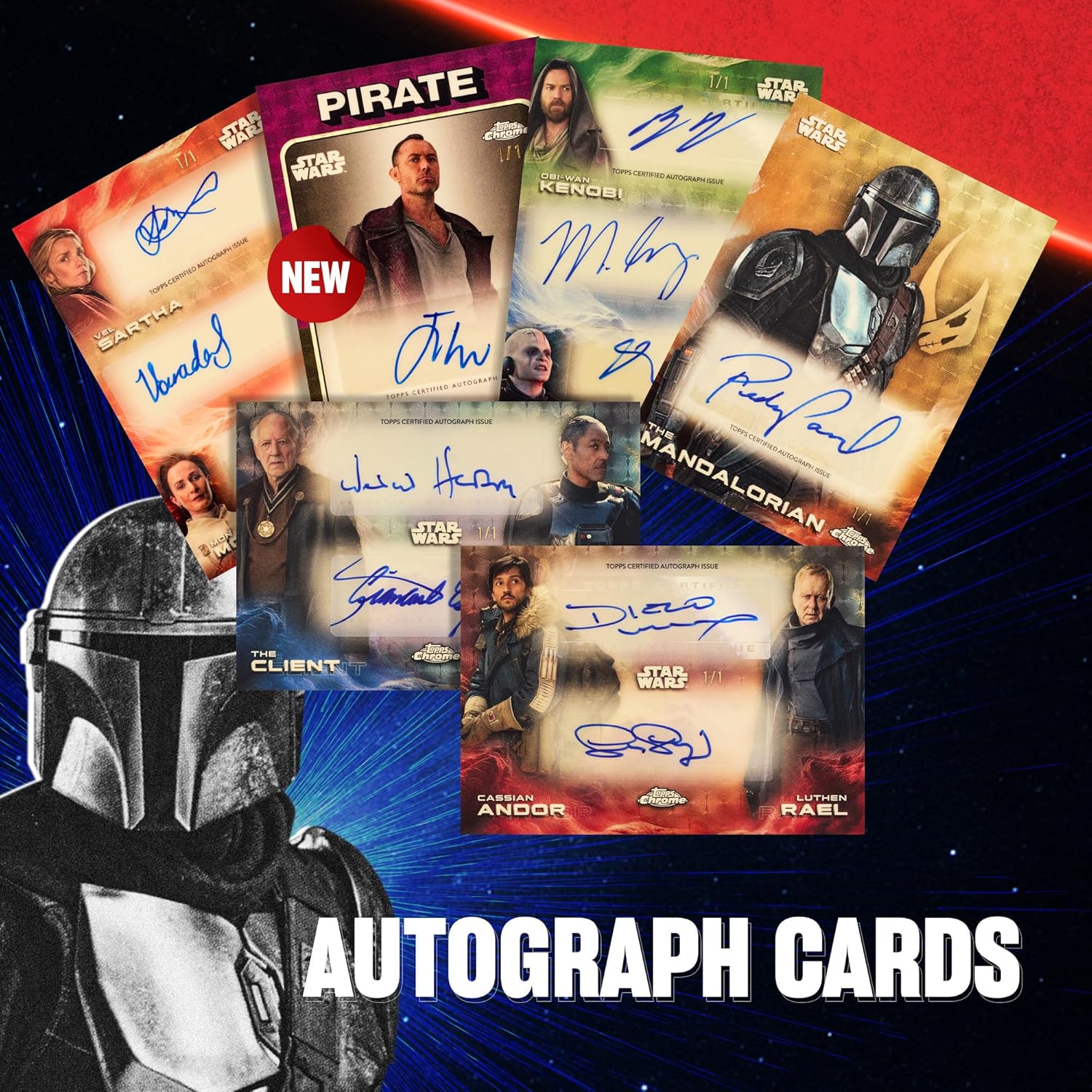 2025 Topps Chrome Star Wars - Factory Sealed - Value Box