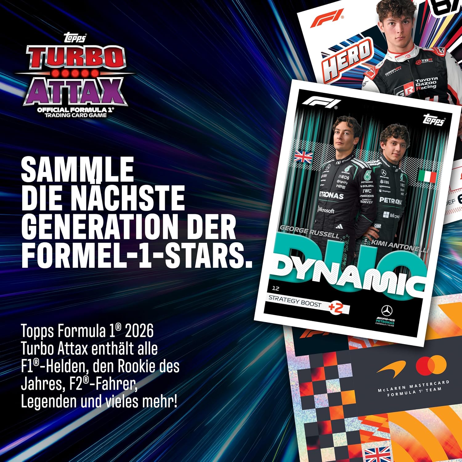 Topps Formula 1 2026 Turbo Attax - Mega Tin - Sunshine State