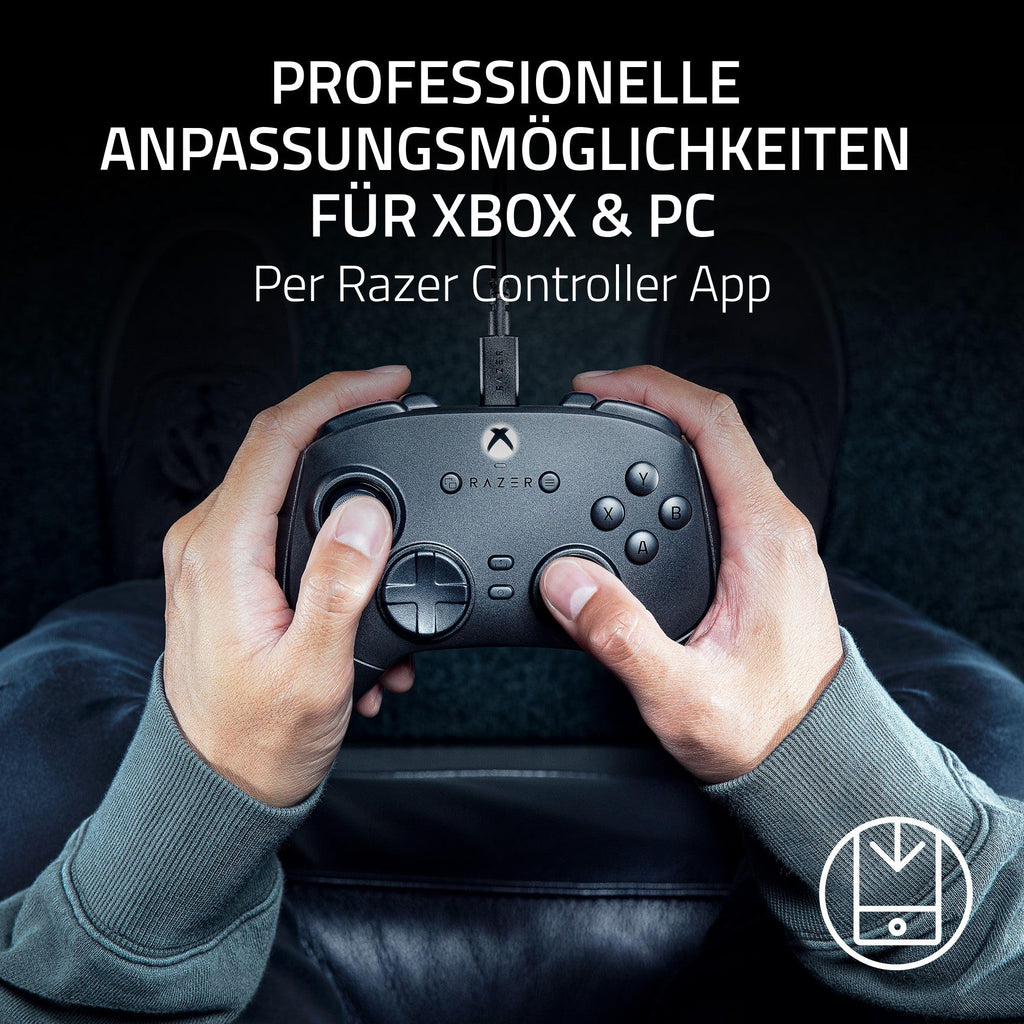 Razer Wolverine V3 Pro - Kabelloser Esports Controller für Xbox & PC (HyperSpeed Wireless, Mecha Tactile Action Buttons, Anti-Drift Hall Effect Analog Sticks, haptische Vibrationen) Schwarz
