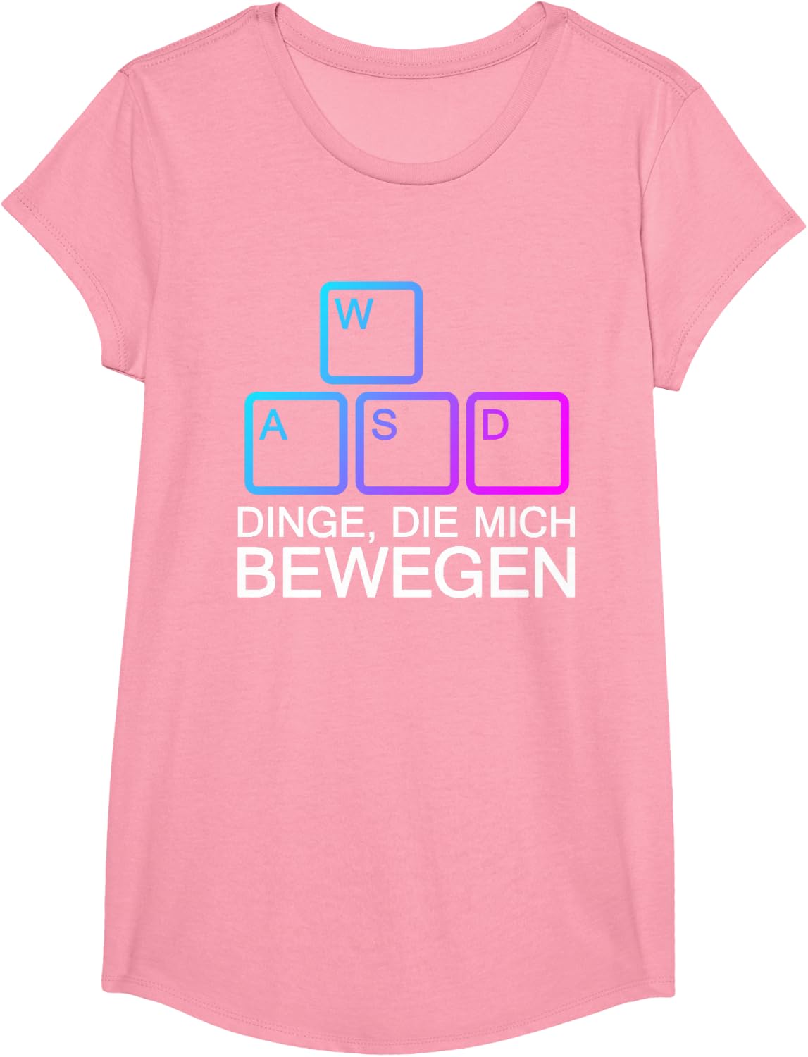 Dinge Die Mich Bewegen WASD PC Gamer WASD T-Shirt