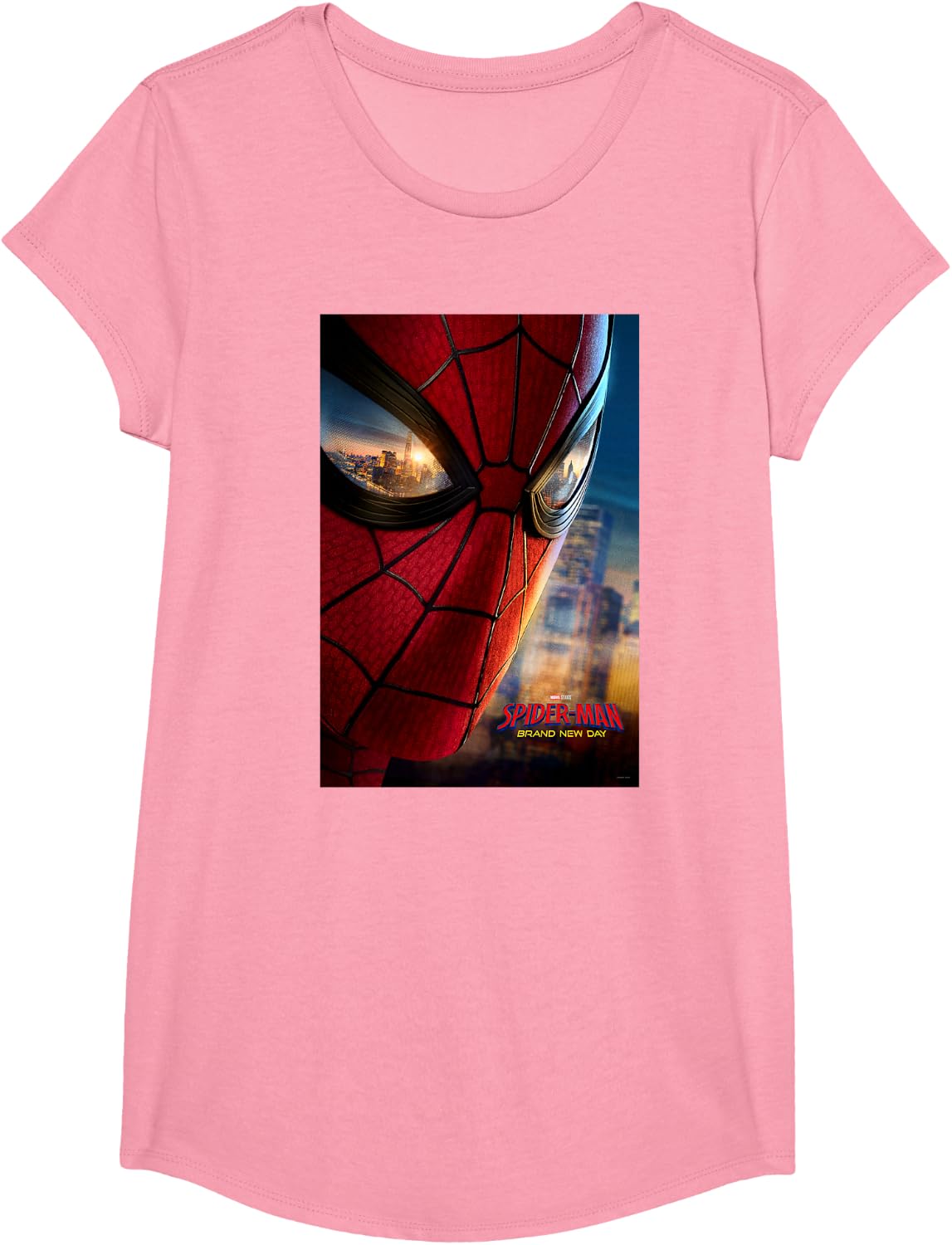 Marvel Studios Spider-Man BND Movie 2026 Mask Eyes Poster T-Shirt