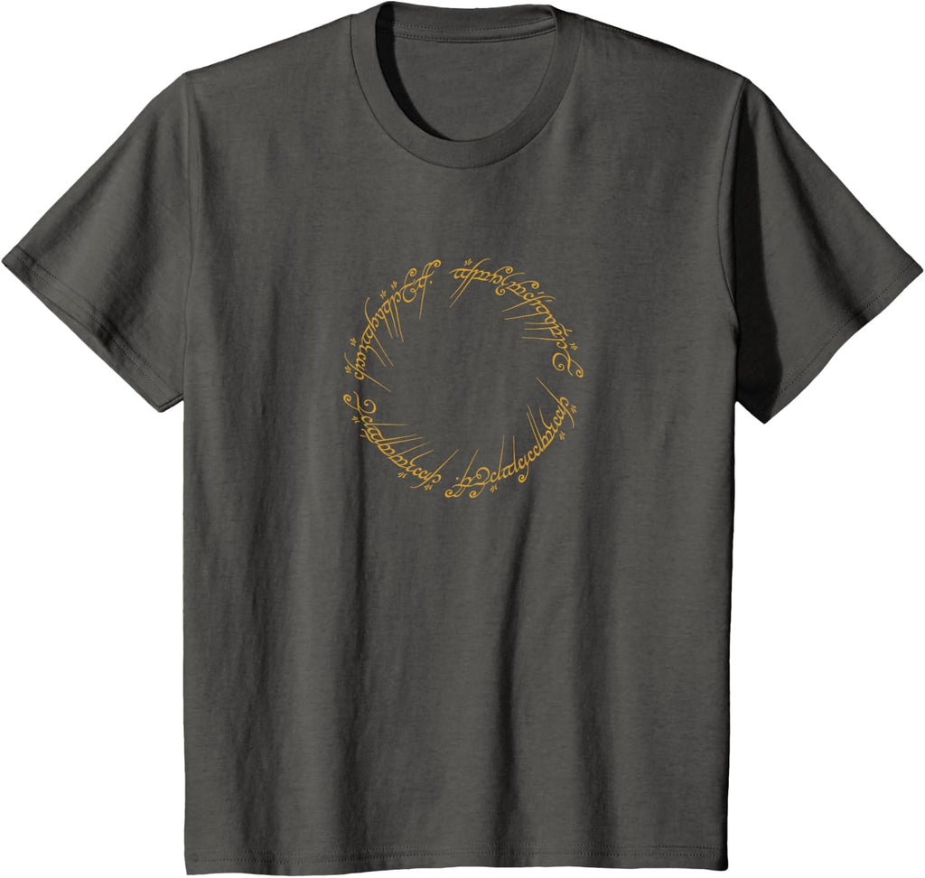 Lord of The Rings One Ring Inscription T Shirt T-Shirt