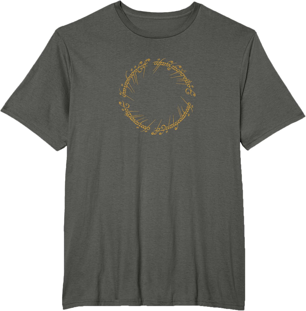 Lord of The Rings One Ring Inscription T Shirt T-Shirt