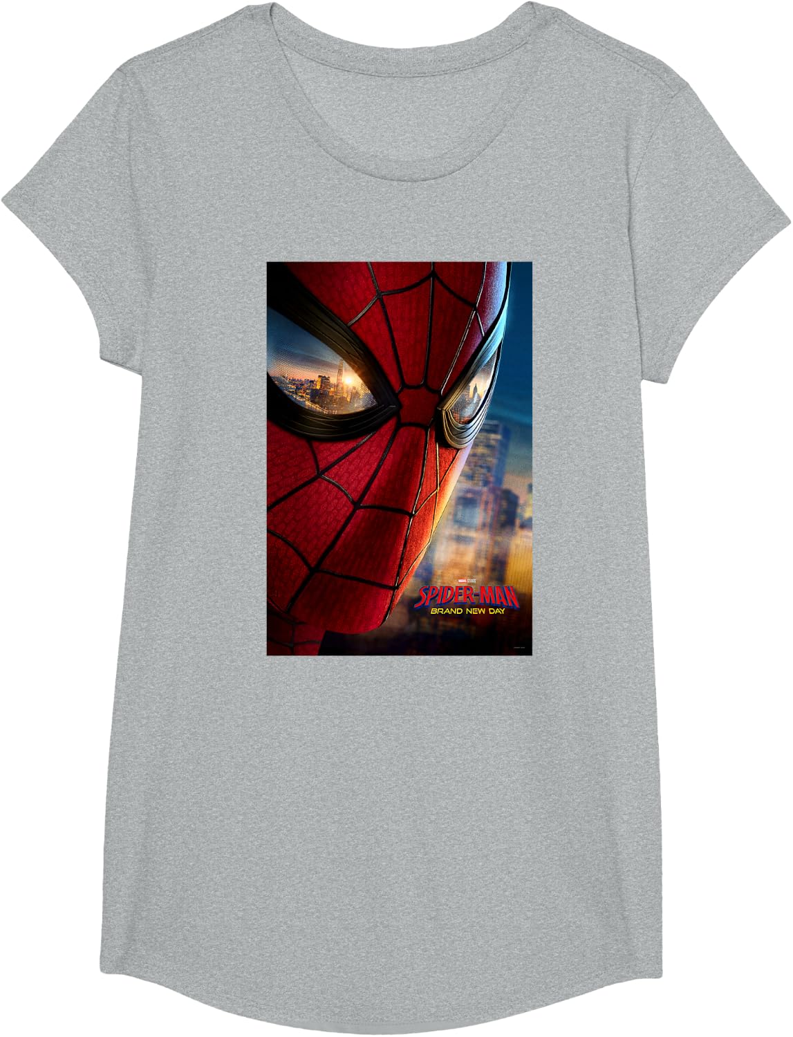 Marvel Studios Spider-Man BND Movie 2026 Mask Eyes Poster T-Shirt