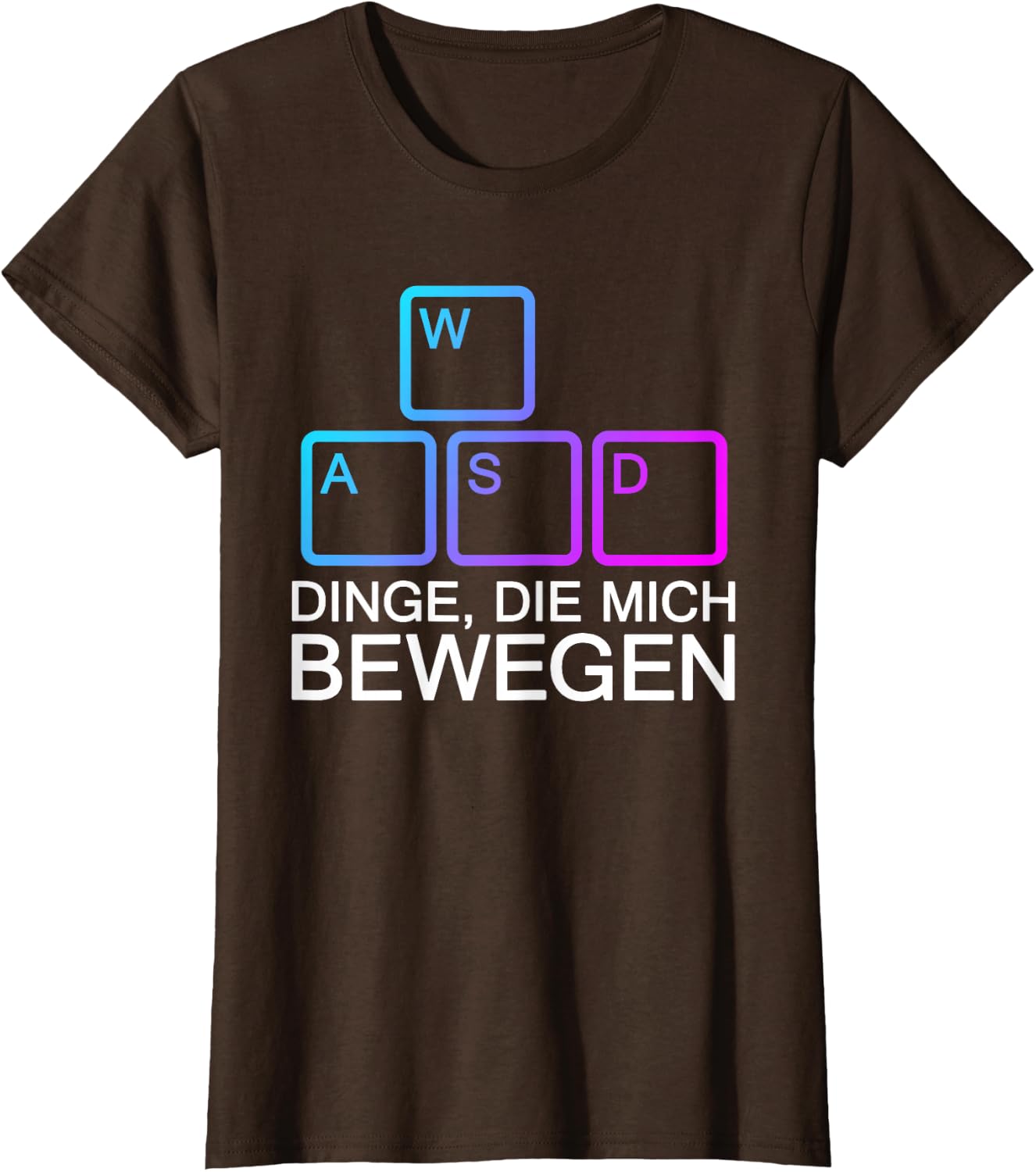 Dinge Die Mich Bewegen WASD PC Gamer WASD T-Shirt