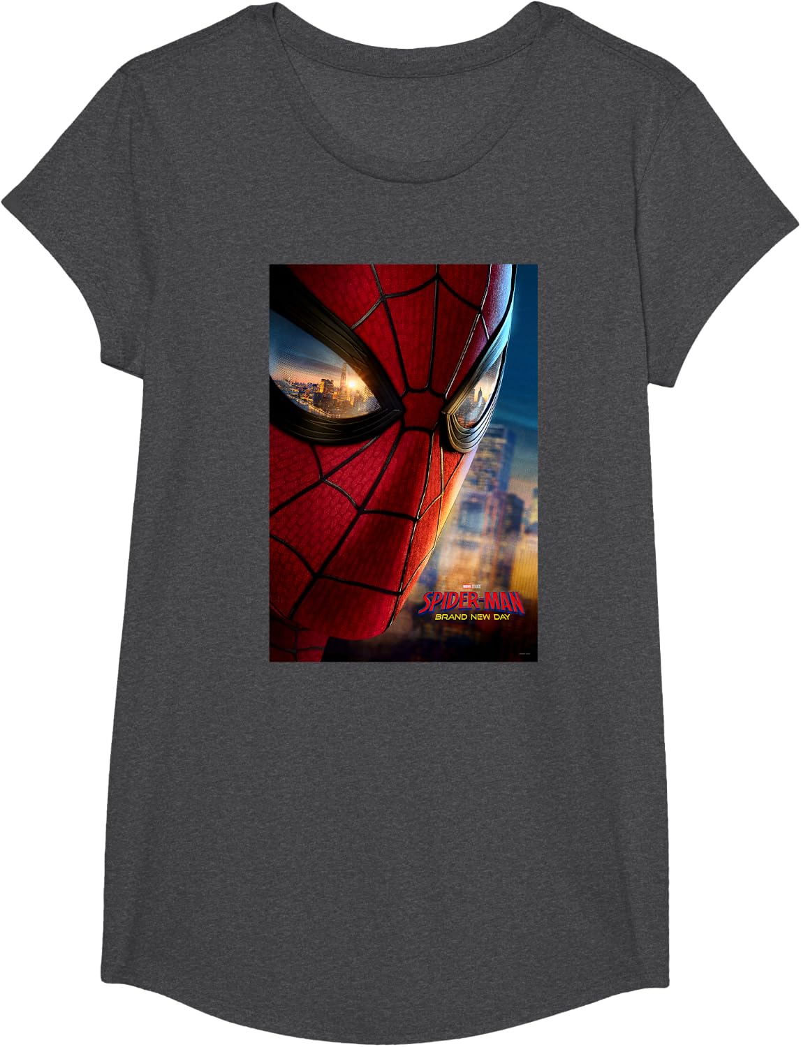 Marvel Studios Spider-Man BND Movie 2026 Mask Eyes Poster T-Shirt