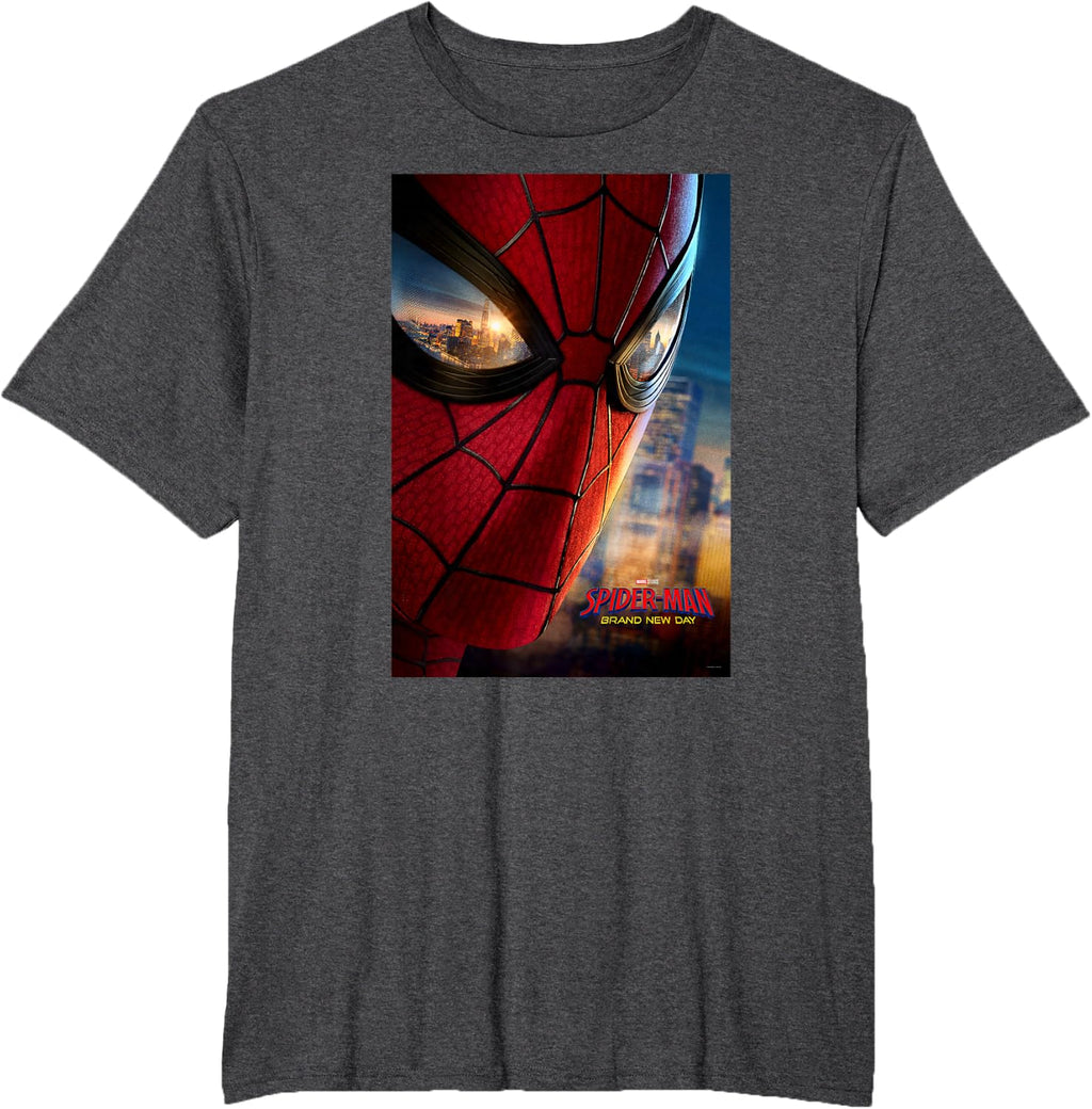 Marvel Studios Spider-Man BND Movie 2026 Mask Eyes Poster T-Shirt