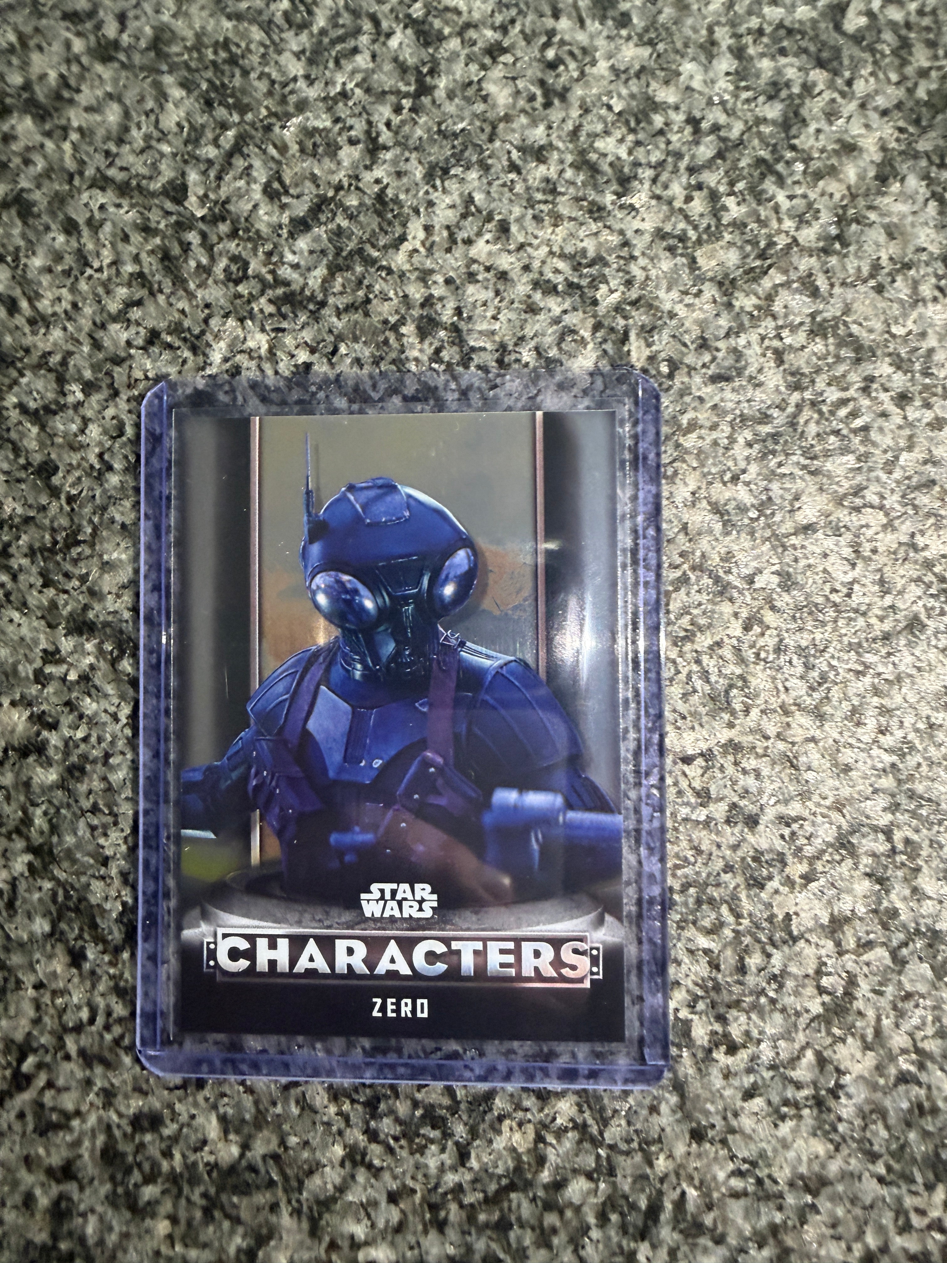 Star Wars Characters – Zero | Sammelkarte