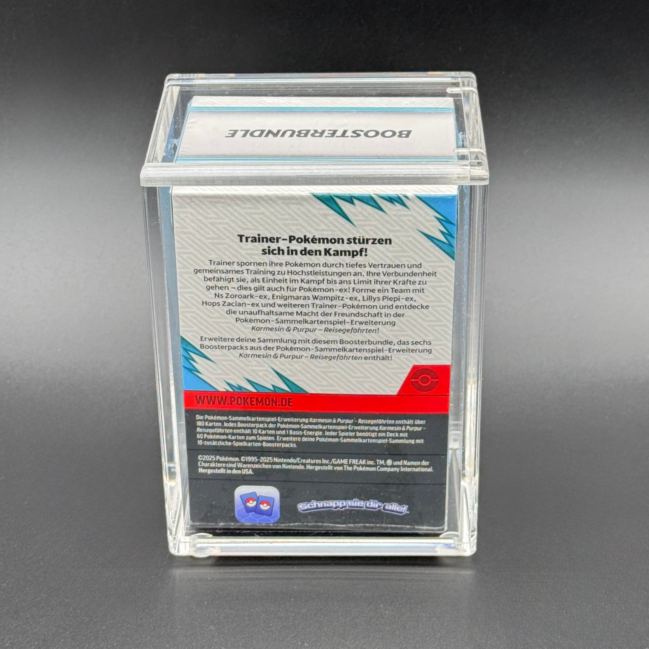 Premium Acrylcase für Pokemon Booster Bundle DE/ENG