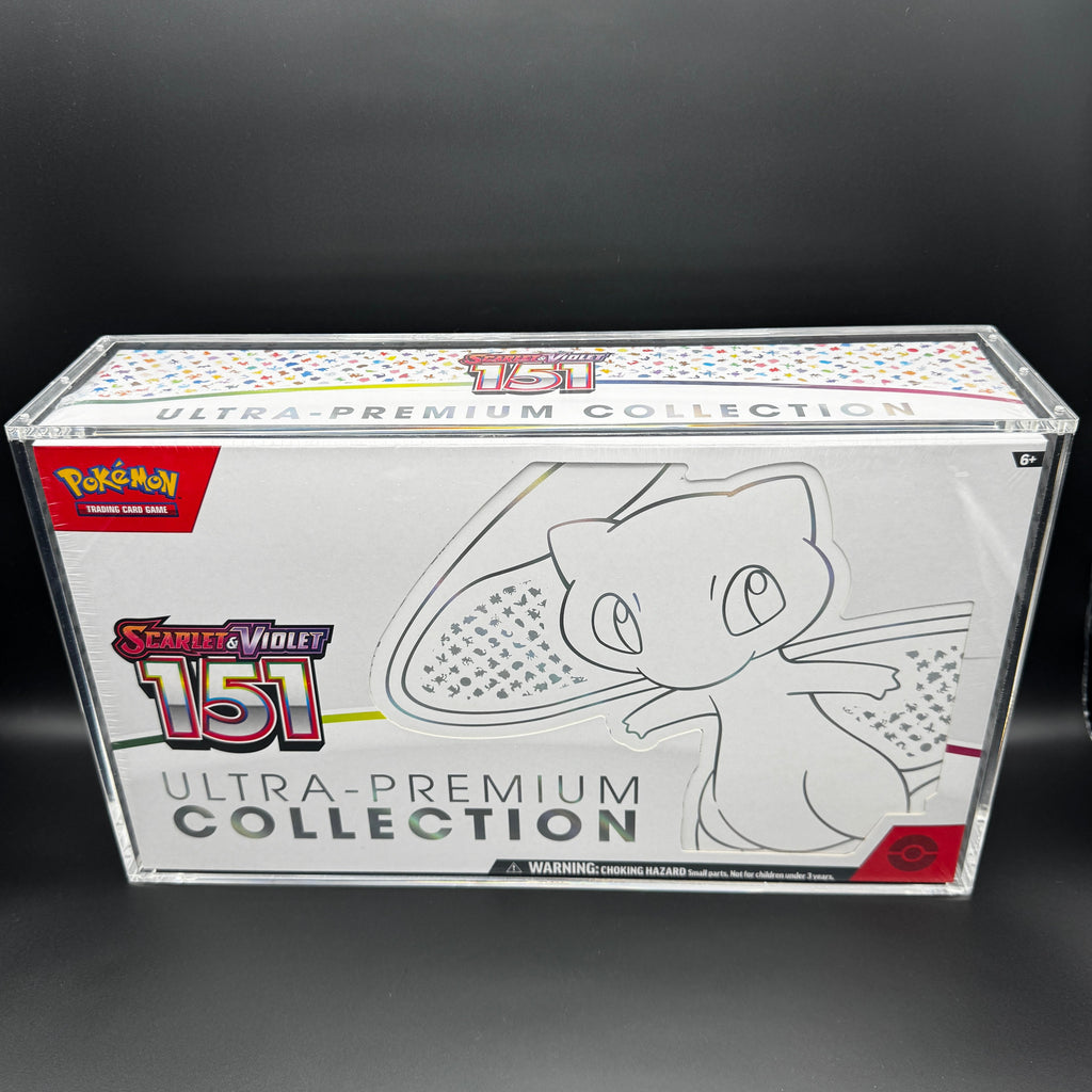 Premium Acrylcase für Pokemon 151 Ultra Premium Kollektion & Mega Glurak EX UPC - Version 2