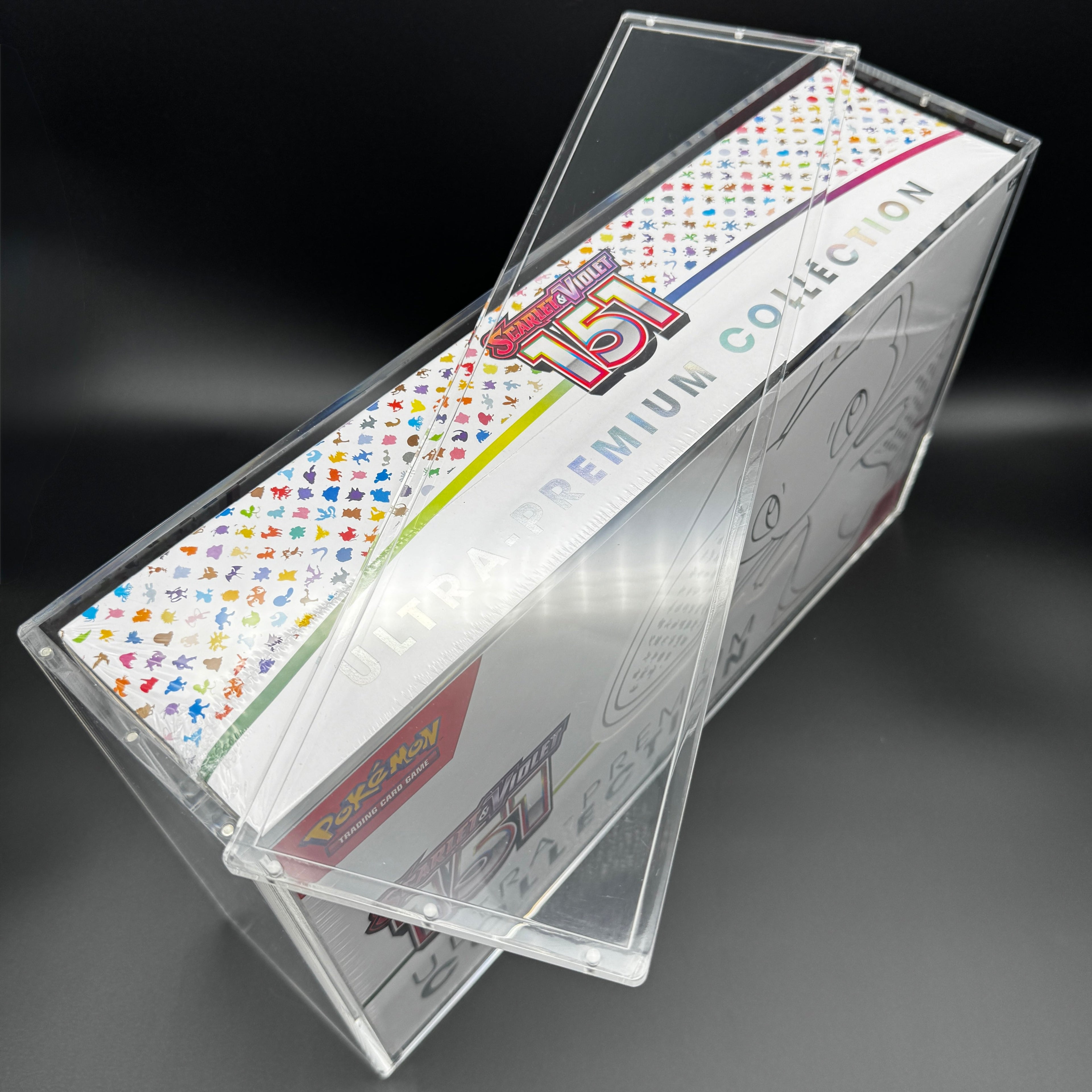 Premium Acrylcase für Pokemon 151 Ultra Premium Kollektion & Mega Glurak EX UPC - Version 2