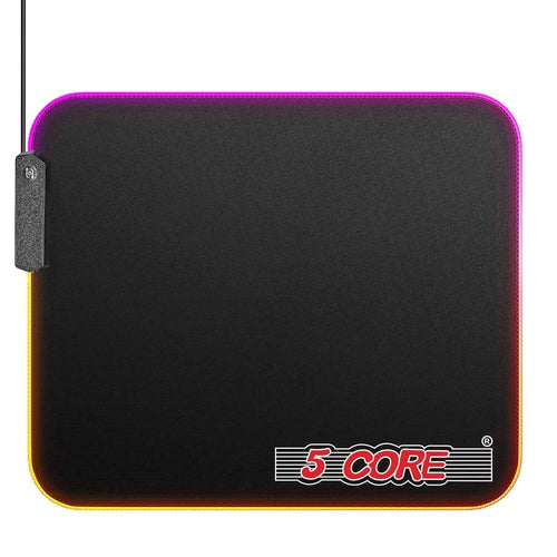 5Core RGB Gaming-Mauspad – 12 Lichteffekte für dein Gaming-Setup